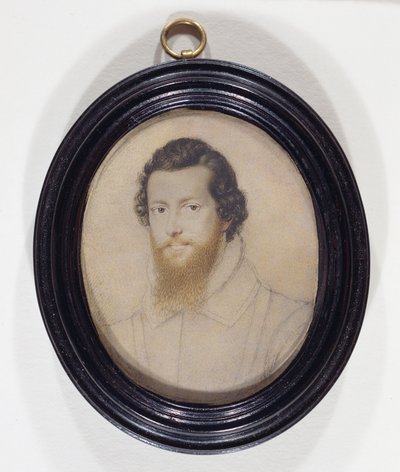 Robert Devereux, 2nd Earl of Essex, K.G. by Isaac Oliver